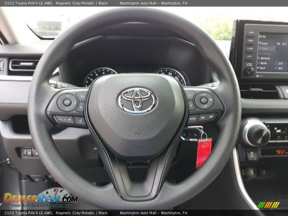 2020 Toyota RAV4 LE AWD Magnetic Gray Metallic / Black Photo #4