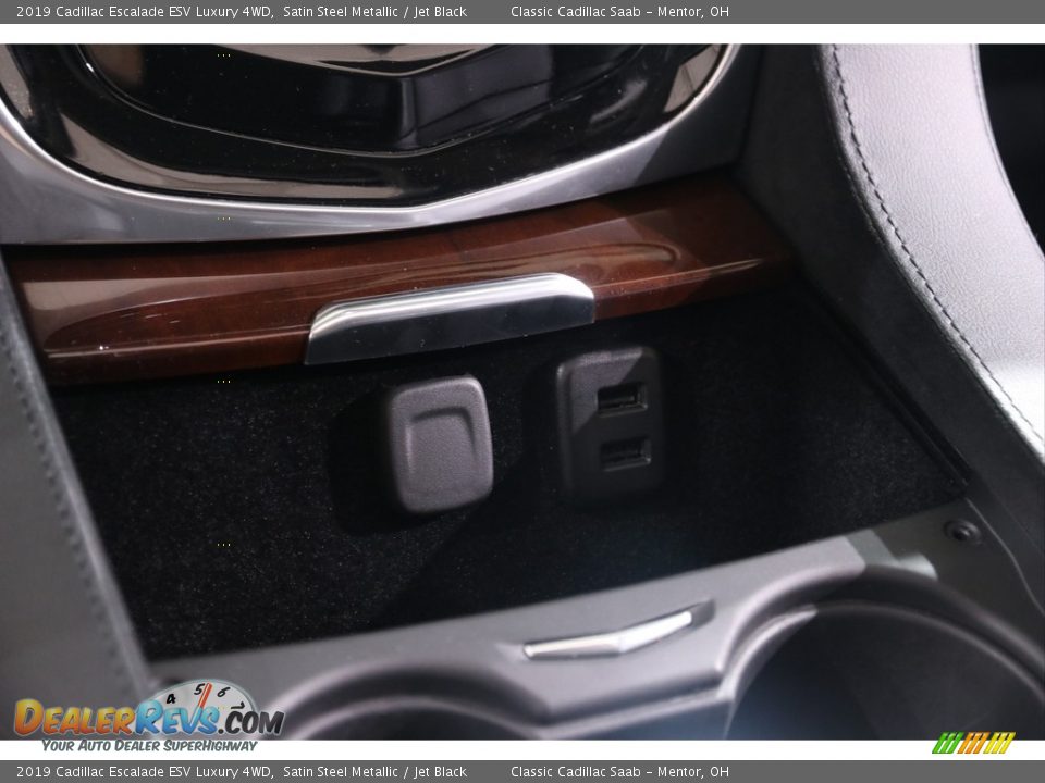 2019 Cadillac Escalade ESV Luxury 4WD Satin Steel Metallic / Jet Black Photo #19