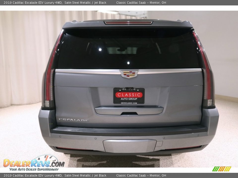 2019 Cadillac Escalade ESV Luxury 4WD Satin Steel Metallic / Jet Black Photo #24