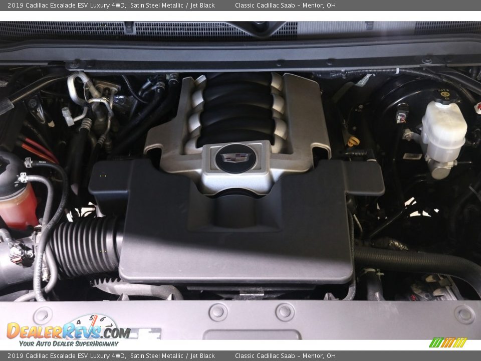 2019 Cadillac Escalade ESV Luxury 4WD Satin Steel Metallic / Jet Black Photo #25
