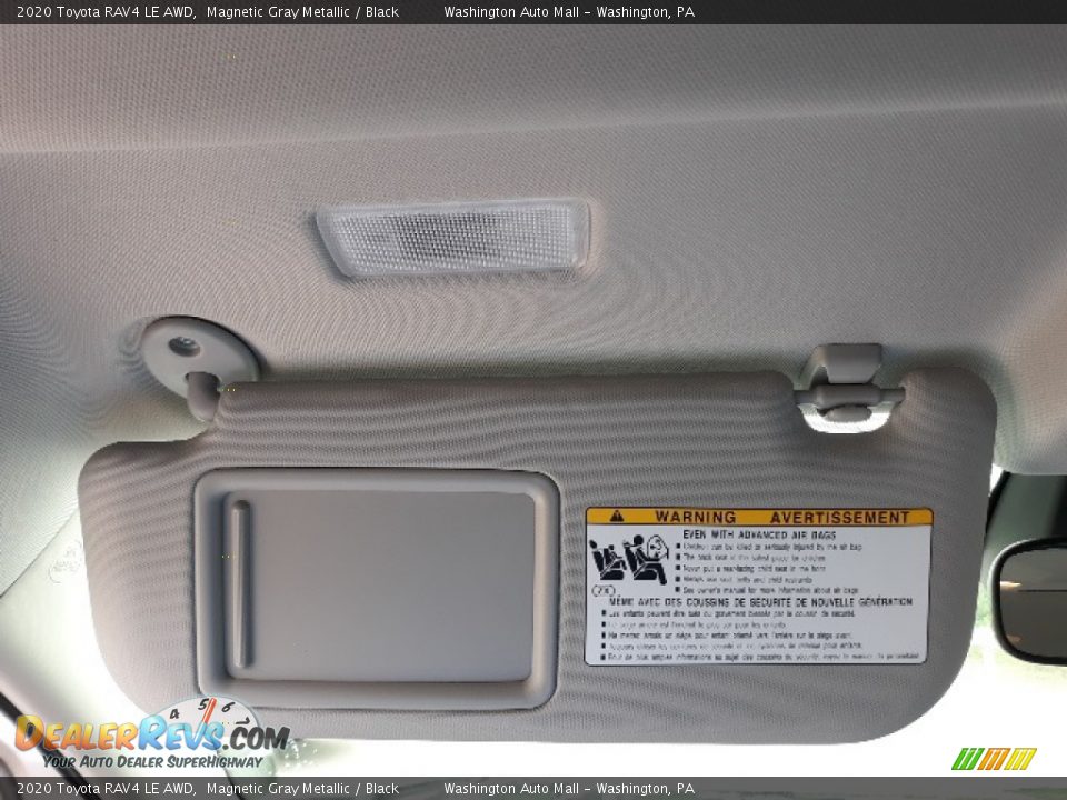 2020 Toyota RAV4 LE AWD Magnetic Gray Metallic / Black Photo #18