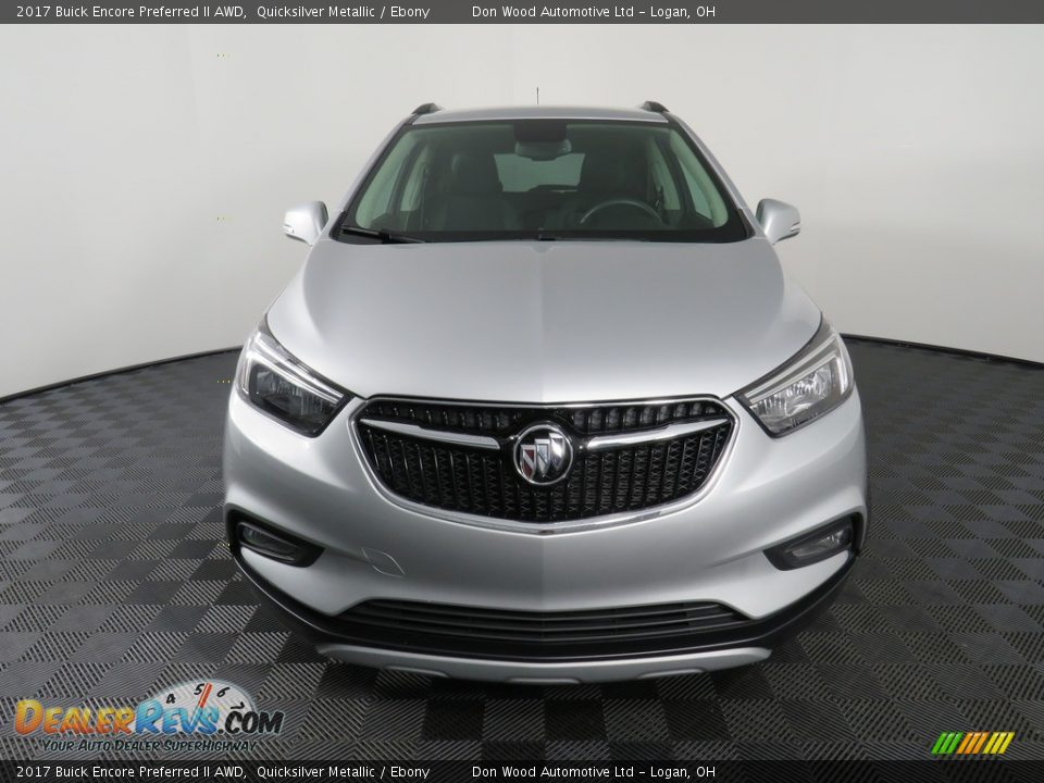 2017 Buick Encore Preferred II AWD Quicksilver Metallic / Ebony Photo #5