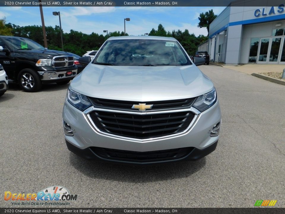 2020 Chevrolet Equinox LS AWD Silver Ice Metallic / Ash Gray Photo #4