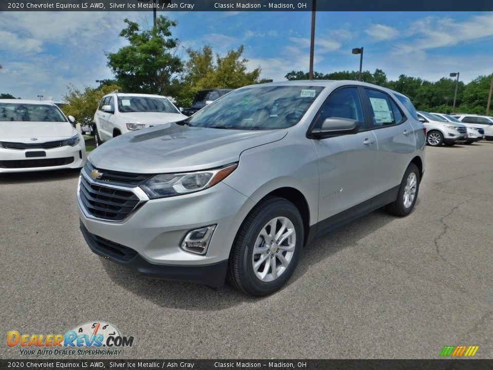 2020 Chevrolet Equinox LS AWD Silver Ice Metallic / Ash Gray Photo #5