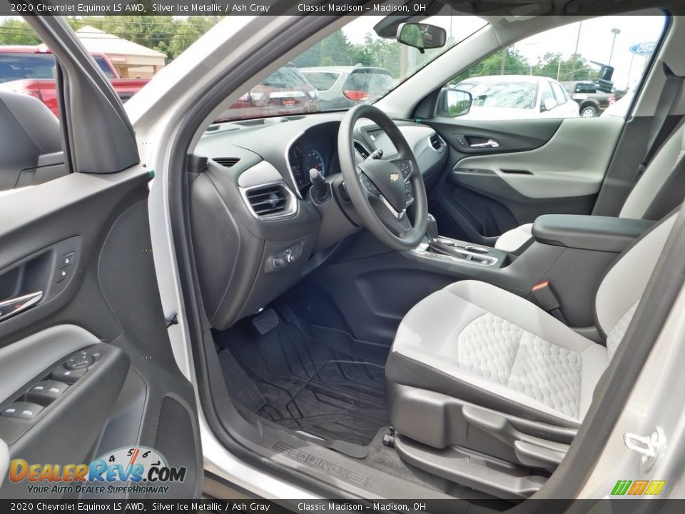 2020 Chevrolet Equinox LS AWD Silver Ice Metallic / Ash Gray Photo #12