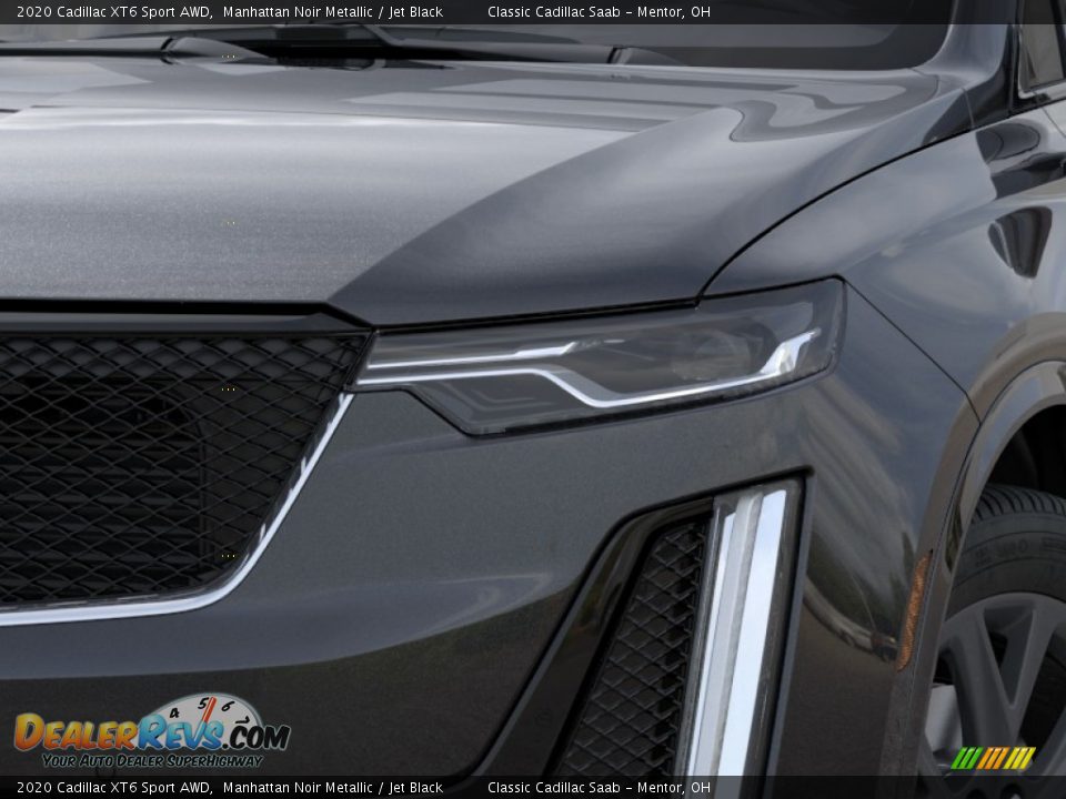 2020 Cadillac XT6 Sport AWD Manhattan Noir Metallic / Jet Black Photo #8