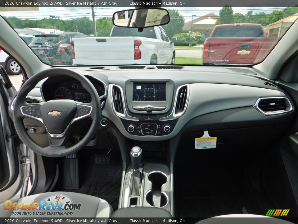 2020 Chevrolet Equinox LS AWD Silver Ice Metallic / Ash Gray Photo #13