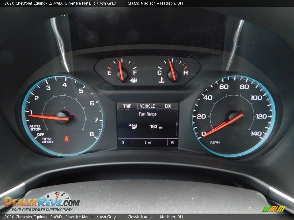 2020 Chevrolet Equinox LS AWD Silver Ice Metallic / Ash Gray Photo #14