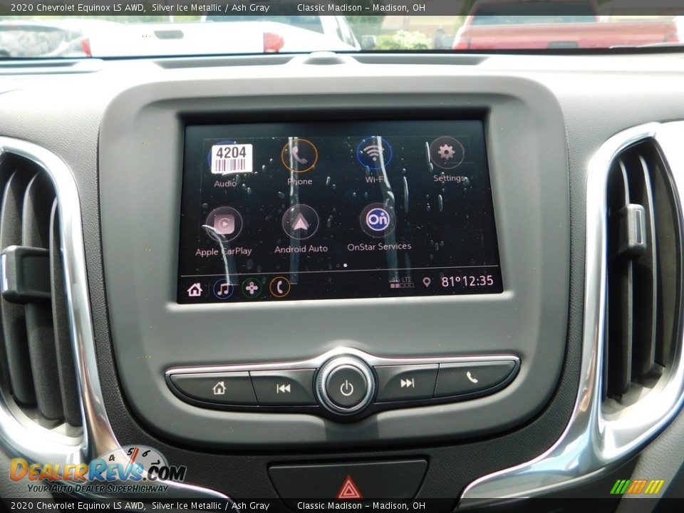 2020 Chevrolet Equinox LS AWD Silver Ice Metallic / Ash Gray Photo #16