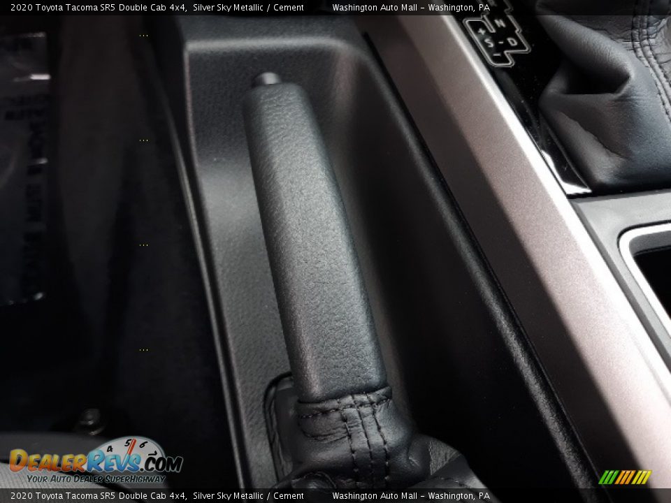 2020 Toyota Tacoma SR5 Double Cab 4x4 Silver Sky Metallic / Cement Photo #19