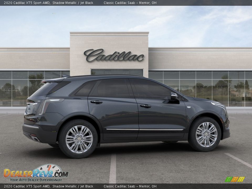 2020 Cadillac XT5 Sport AWD Shadow Metallic / Jet Black Photo #5