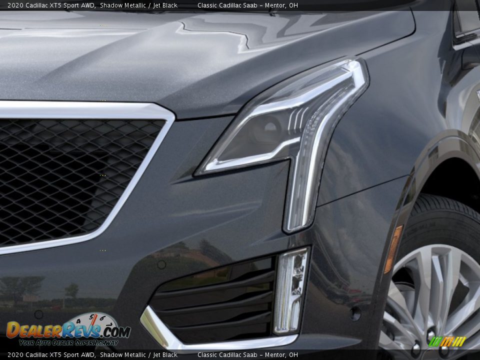 2020 Cadillac XT5 Sport AWD Shadow Metallic / Jet Black Photo #8