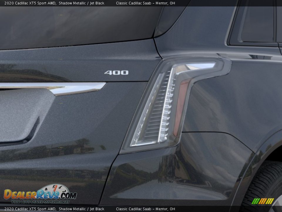 2020 Cadillac XT5 Sport AWD Shadow Metallic / Jet Black Photo #9