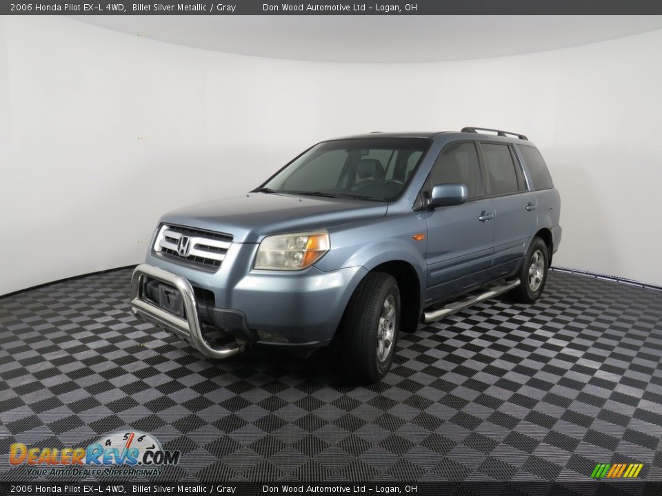 2006 Honda Pilot EX-L 4WD Billet Silver Metallic / Gray Photo #8