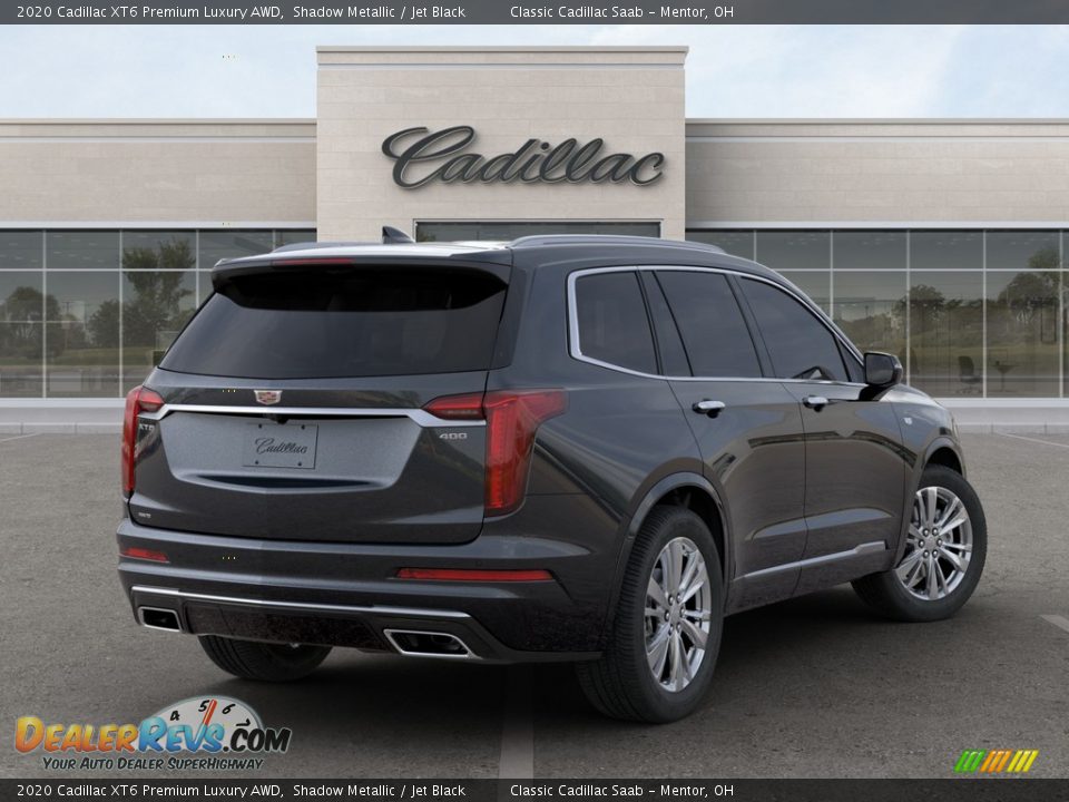 2020 Cadillac XT6 Premium Luxury AWD Shadow Metallic / Jet Black Photo #4