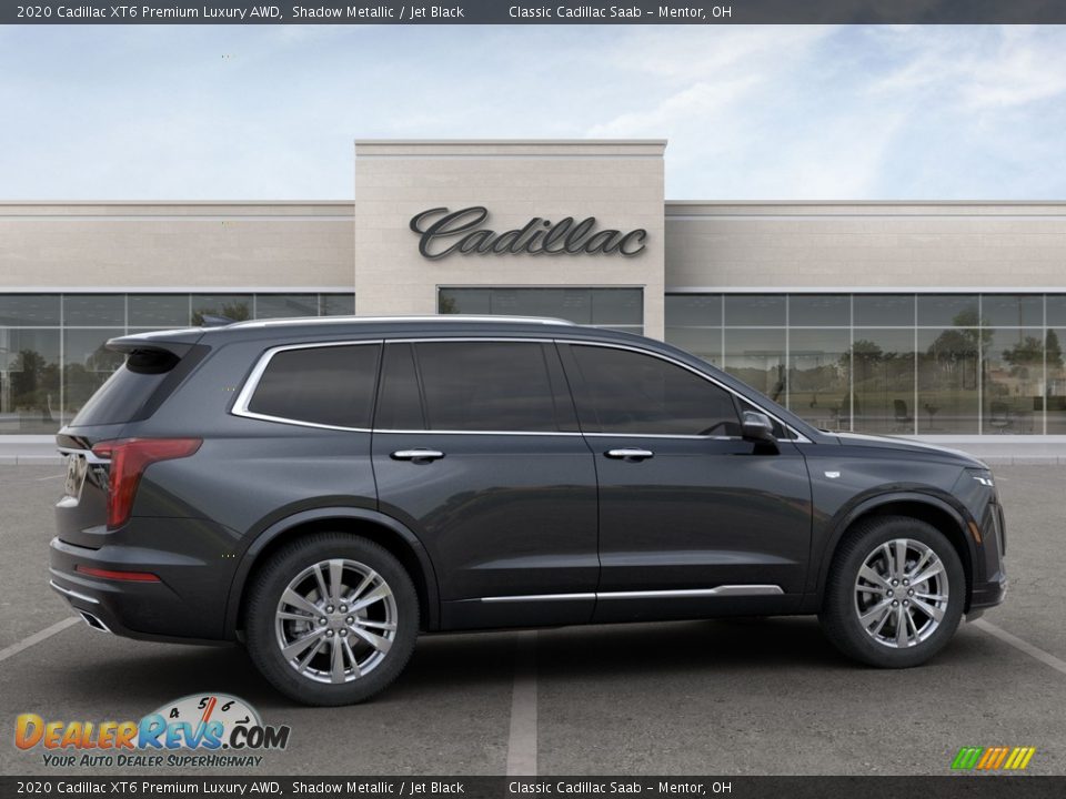 2020 Cadillac XT6 Premium Luxury AWD Shadow Metallic / Jet Black Photo #5