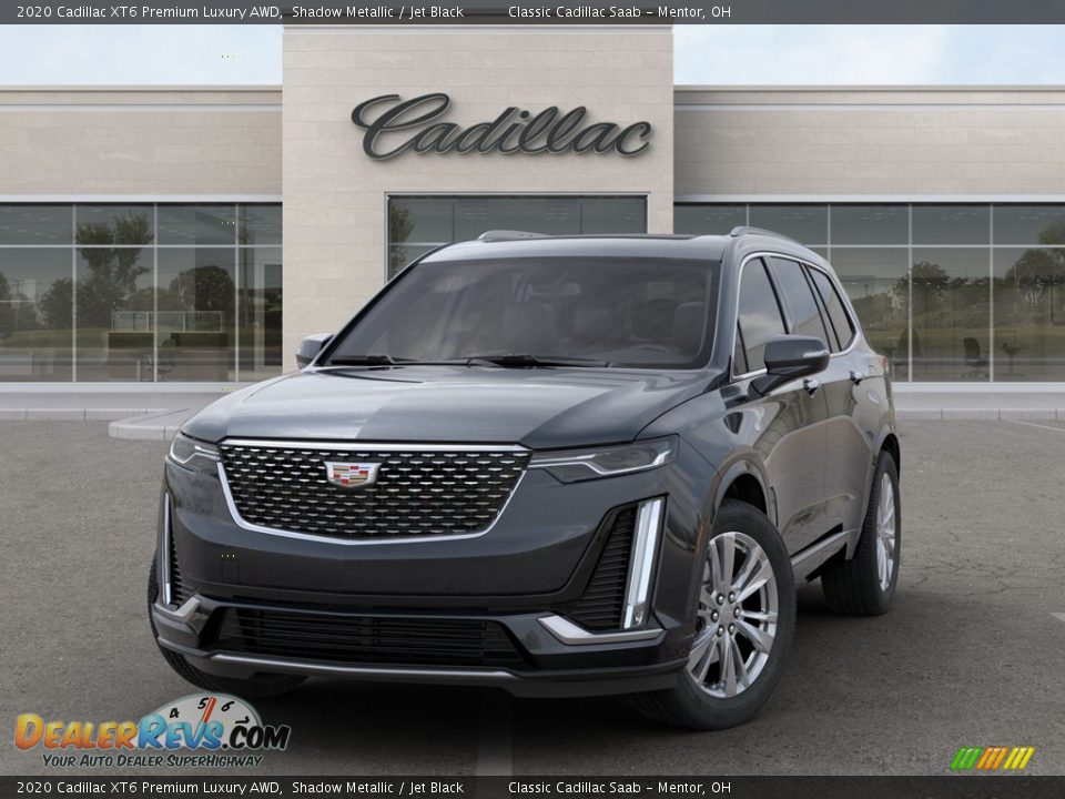 2020 Cadillac XT6 Premium Luxury AWD Shadow Metallic / Jet Black Photo #6