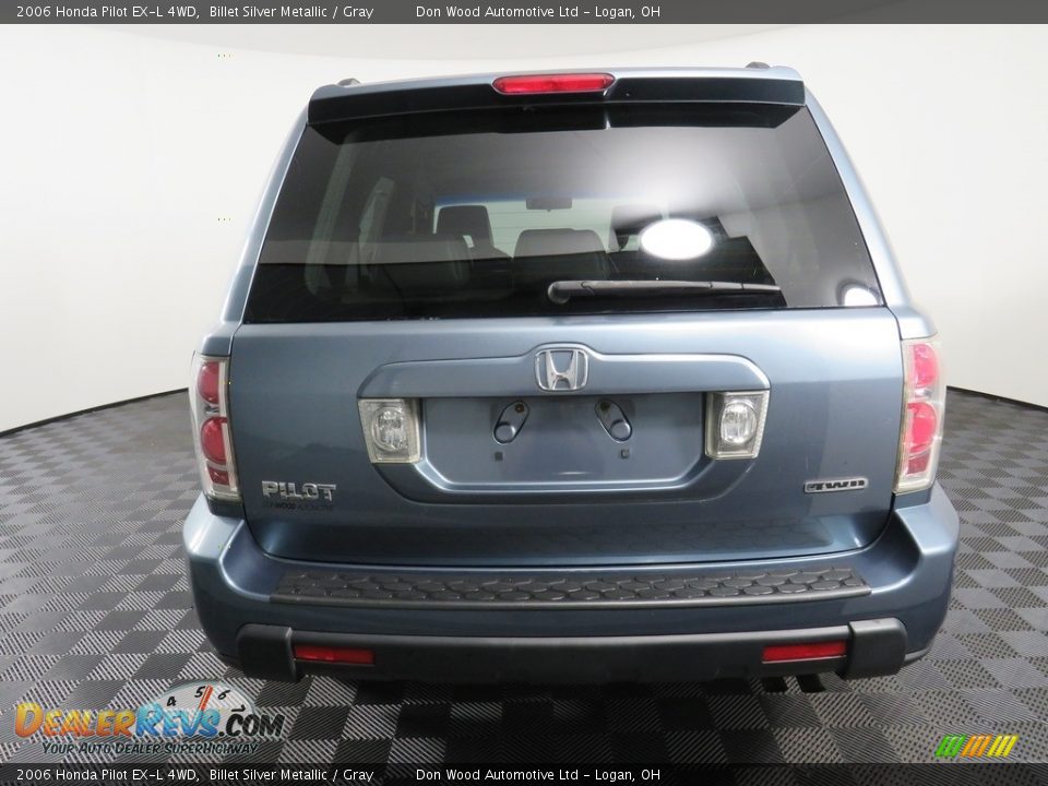 2006 Honda Pilot EX-L 4WD Billet Silver Metallic / Gray Photo #12