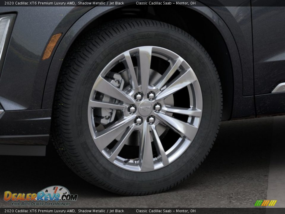 2020 Cadillac XT6 Premium Luxury AWD Shadow Metallic / Jet Black Photo #7