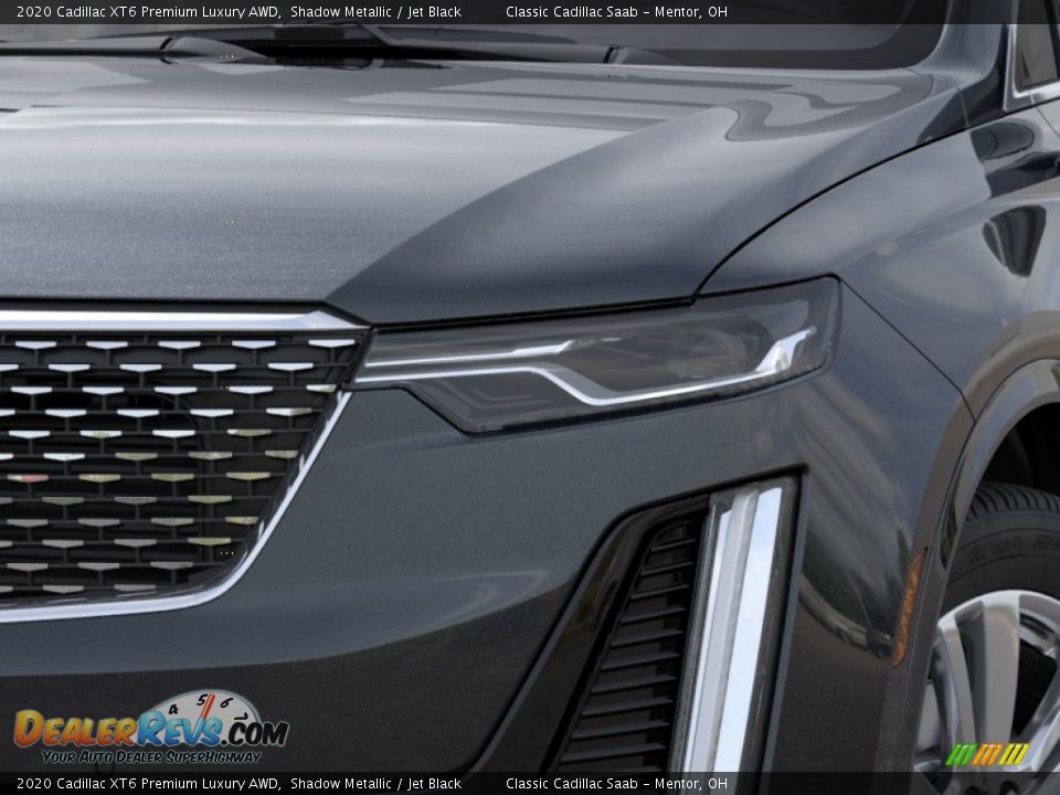 2020 Cadillac XT6 Premium Luxury AWD Shadow Metallic / Jet Black Photo #8