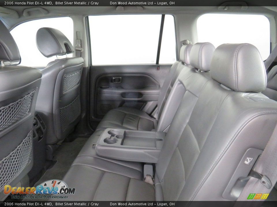 2006 Honda Pilot EX-L 4WD Billet Silver Metallic / Gray Photo #34