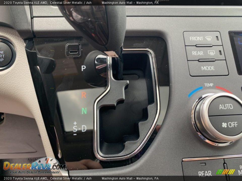 2020 Toyota Sienna XLE AWD Celestial Silver Metallic / Ash Photo #16