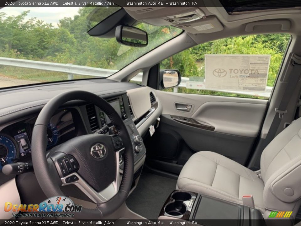 2020 Toyota Sienna XLE AWD Celestial Silver Metallic / Ash Photo #22