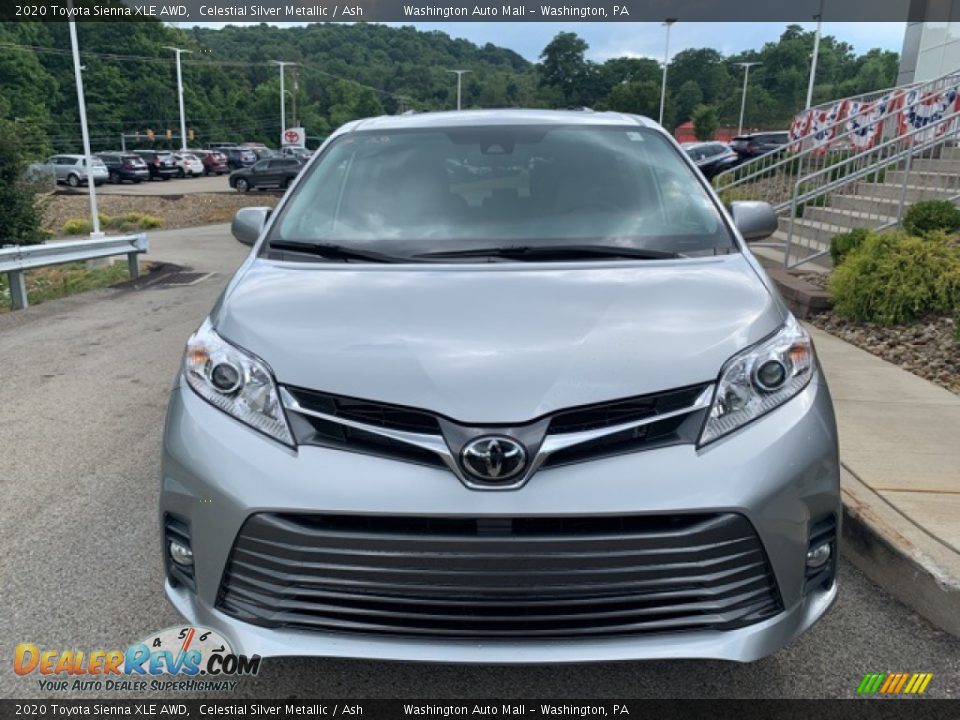 2020 Toyota Sienna XLE AWD Celestial Silver Metallic / Ash Photo #30