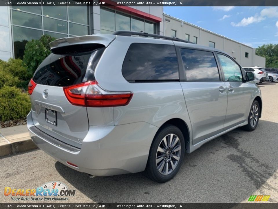 2020 Toyota Sienna XLE AWD Celestial Silver Metallic / Ash Photo #33