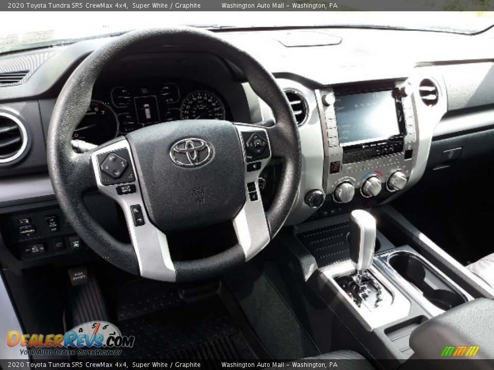 2020 Toyota Tundra SR5 CrewMax 4x4 Super White / Graphite Photo #3