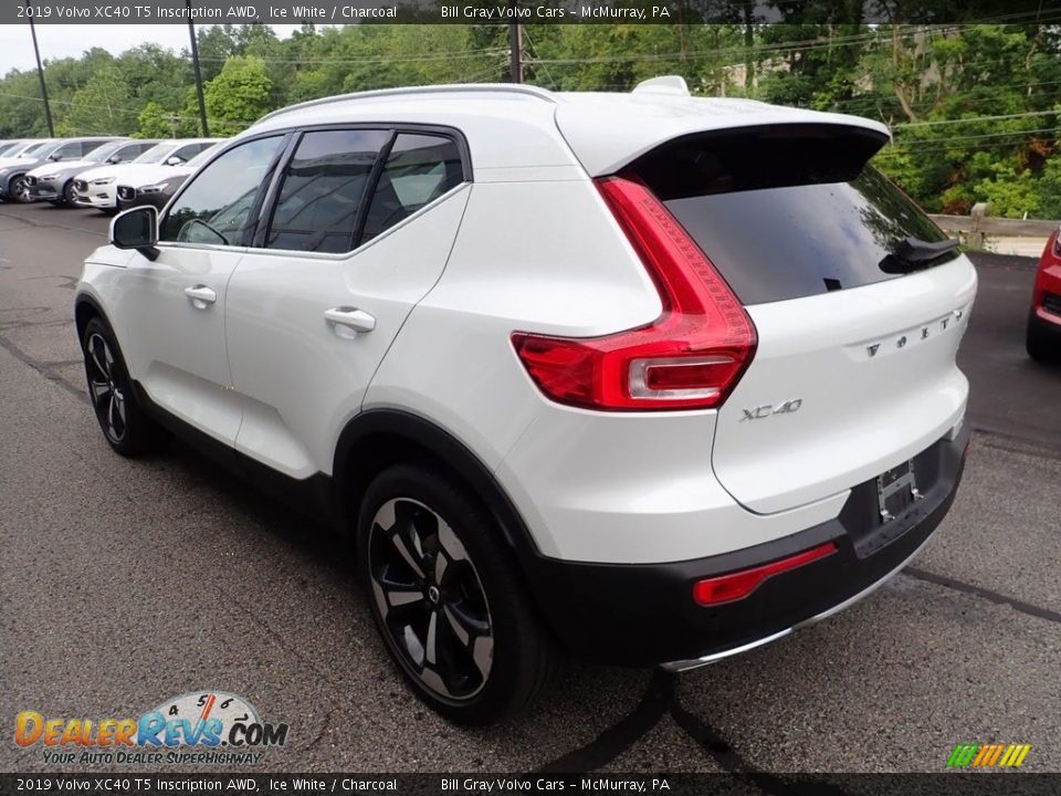 2019 Volvo XC40 T5 Inscription AWD Ice White / Charcoal Photo #6