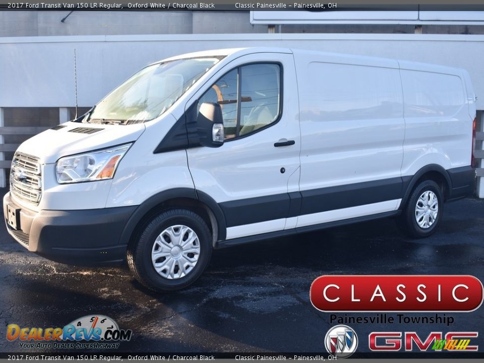 2017 Ford Transit Van 150 LR Regular Oxford White / Charcoal Black Photo #1