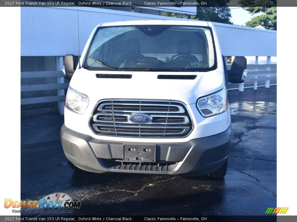 2017 Ford Transit Van 150 LR Regular Oxford White / Charcoal Black Photo #4