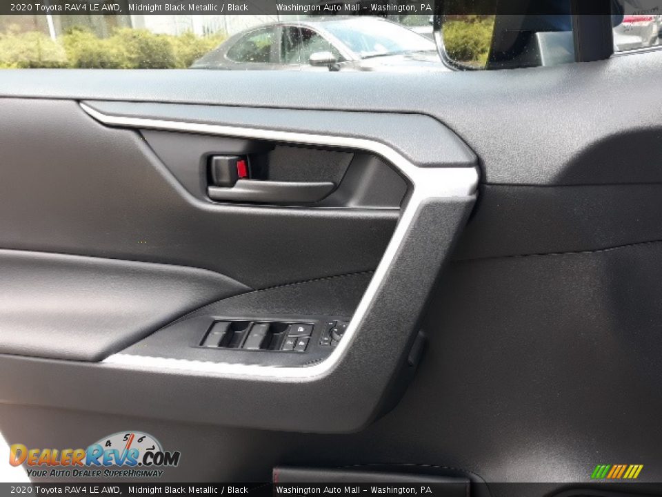 2020 Toyota RAV4 LE AWD Midnight Black Metallic / Black Photo #8