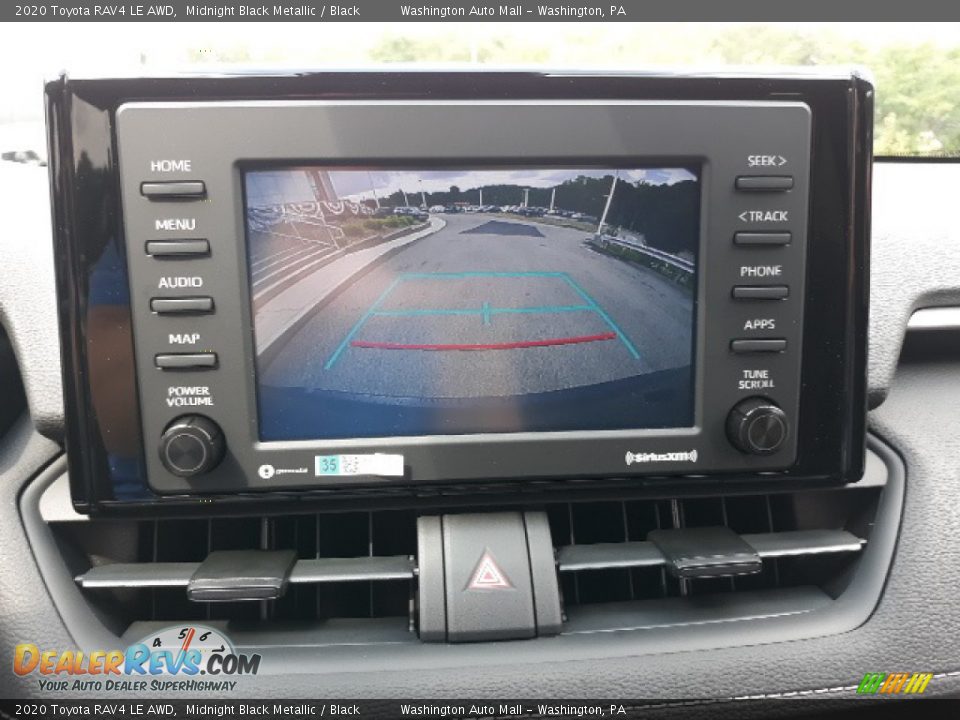 2020 Toyota RAV4 LE AWD Midnight Black Metallic / Black Photo #12