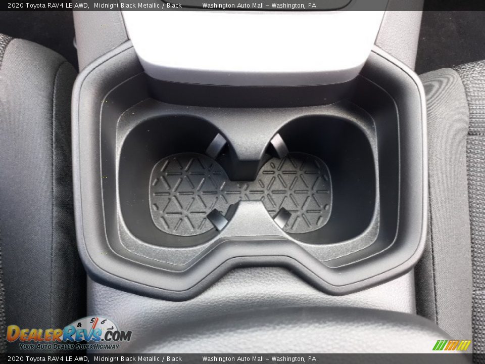 2020 Toyota RAV4 LE AWD Midnight Black Metallic / Black Photo #17