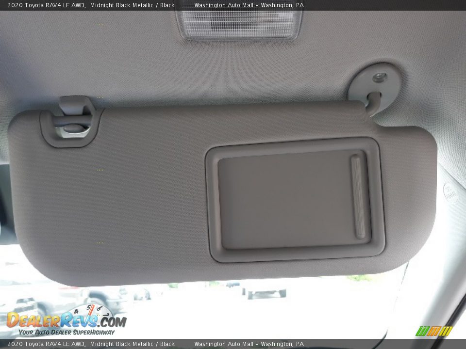 2020 Toyota RAV4 LE AWD Midnight Black Metallic / Black Photo #20