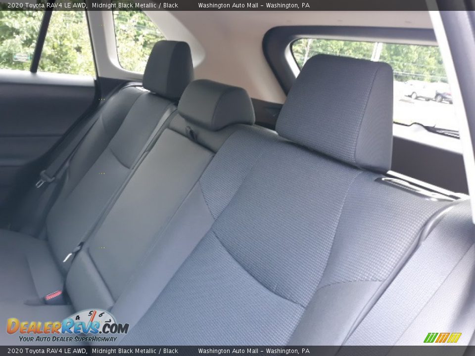2020 Toyota RAV4 LE AWD Midnight Black Metallic / Black Photo #26