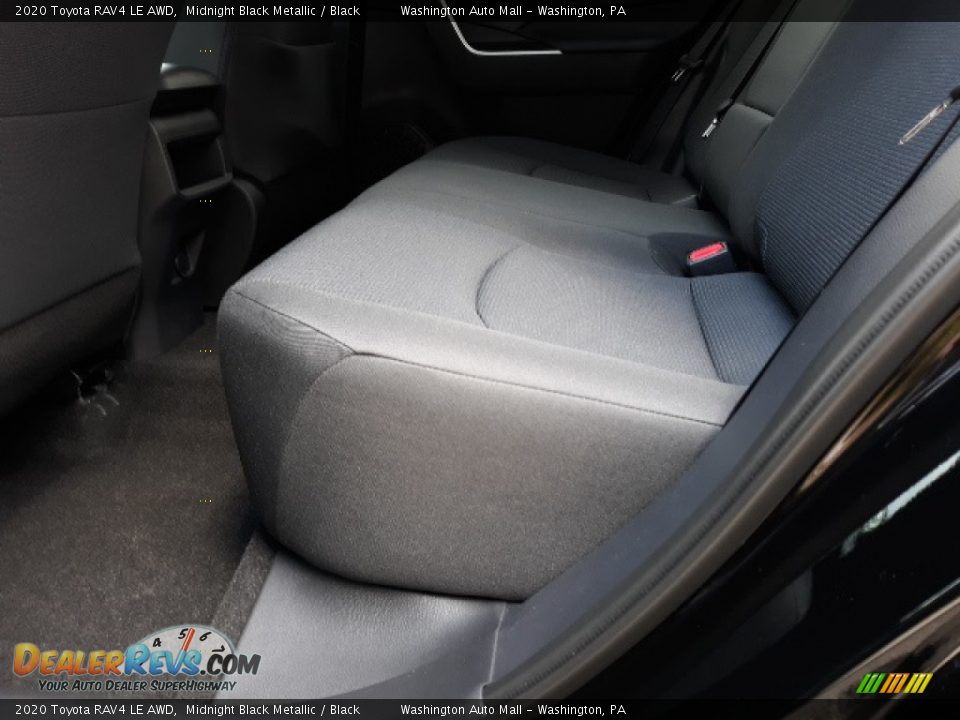 2020 Toyota RAV4 LE AWD Midnight Black Metallic / Black Photo #27
