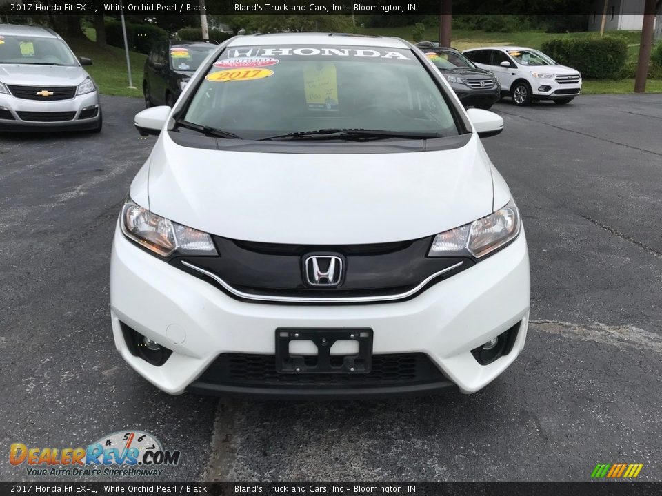 2017 Honda Fit EX-L White Orchid Pearl / Black Photo #3