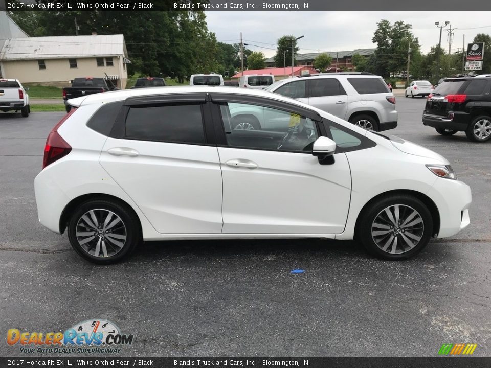White Orchid Pearl 2017 Honda Fit EX-L Photo #5