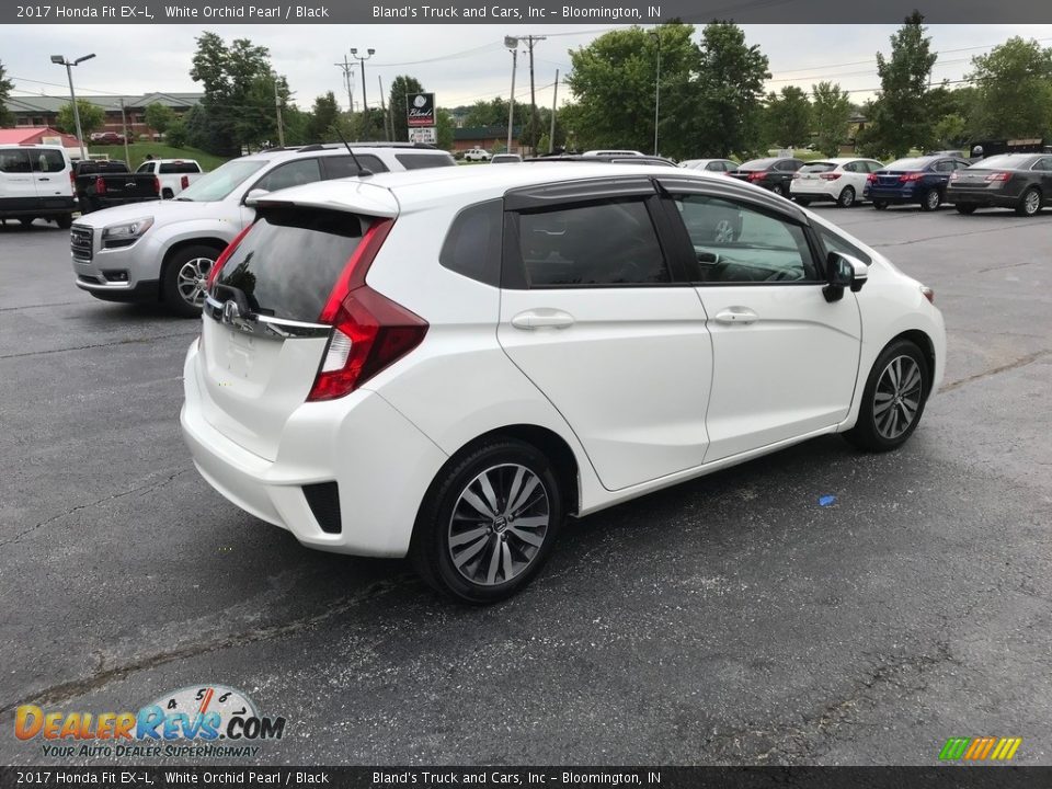 2017 Honda Fit EX-L White Orchid Pearl / Black Photo #6