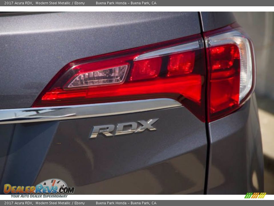 2017 Acura RDX Modern Steel Metallic / Ebony Photo #13