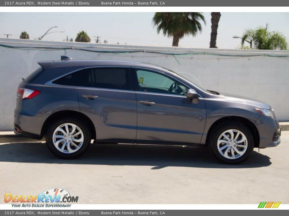 2017 Acura RDX Modern Steel Metallic / Ebony Photo #14