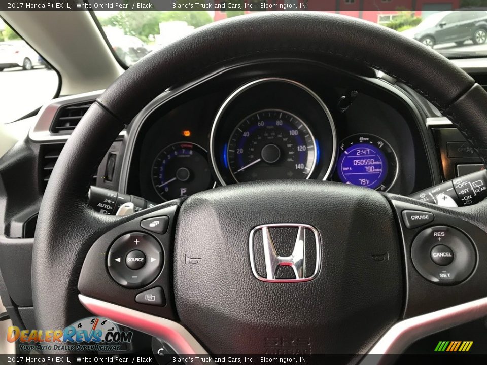 2017 Honda Fit EX-L Steering Wheel Photo #21