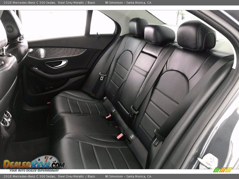2016 Mercedes-Benz C 300 Sedan Steel Grey Metallic / Black Photo #15