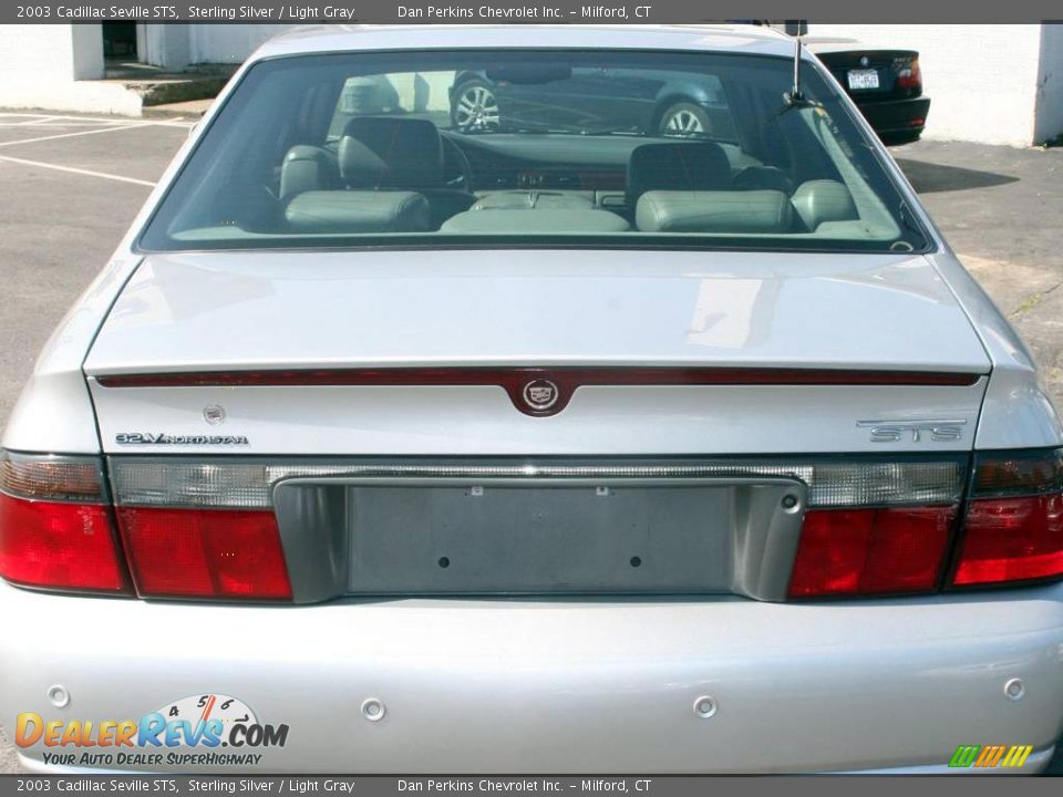 2003 Cadillac Seville STS Sterling Silver / Light Gray Photo #6