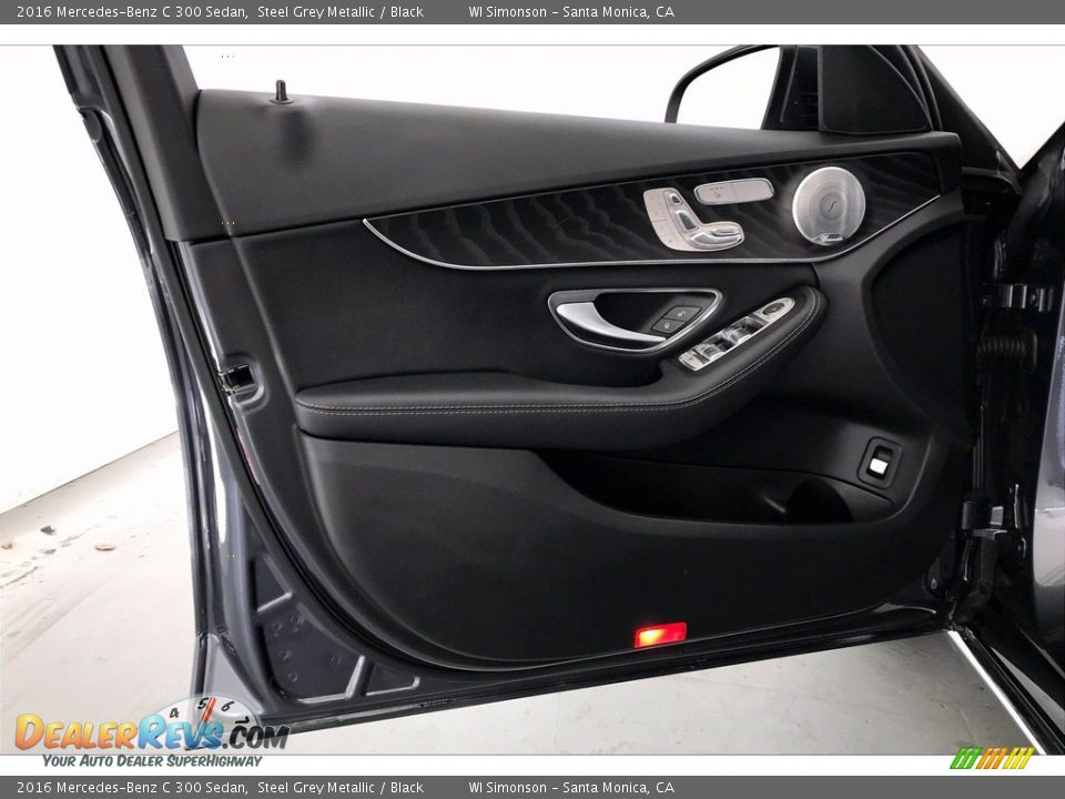 2016 Mercedes-Benz C 300 Sedan Steel Grey Metallic / Black Photo #25