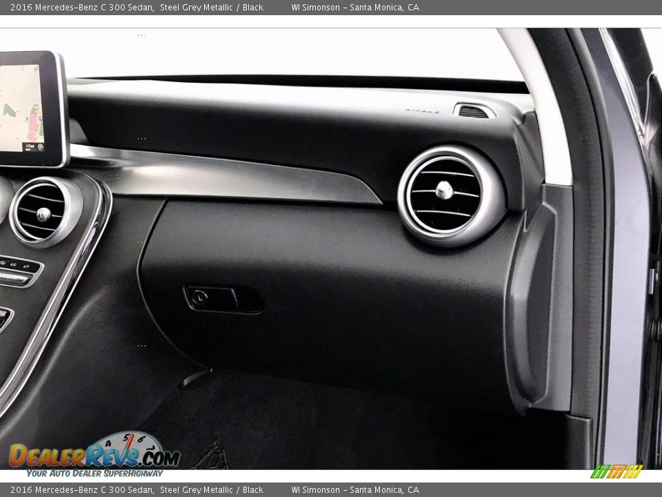 2016 Mercedes-Benz C 300 Sedan Steel Grey Metallic / Black Photo #28