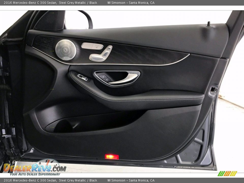 2016 Mercedes-Benz C 300 Sedan Steel Grey Metallic / Black Photo #30